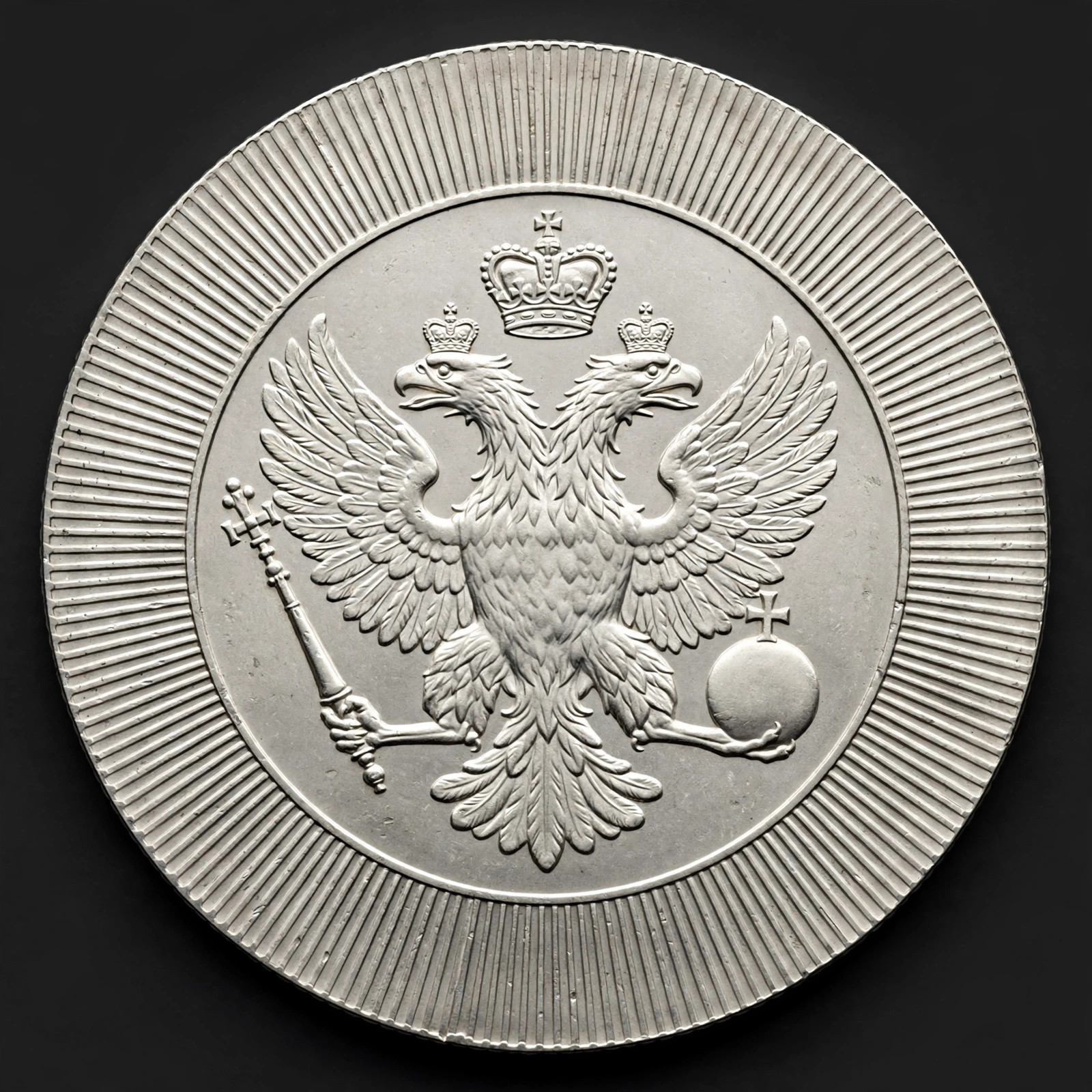 1836 12 Roubles Platinum