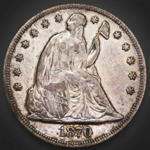 1870-S Seated Liberty Dollar