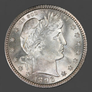 1896-S Barber Quarter