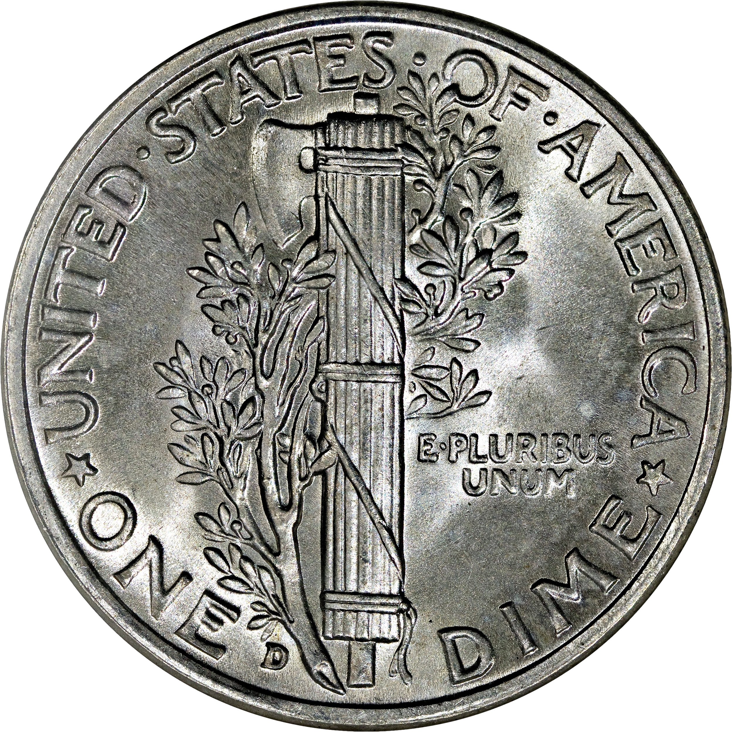 1921-D Mercury Dime