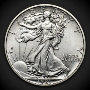 1921-S Walking Liberty Half Dollar