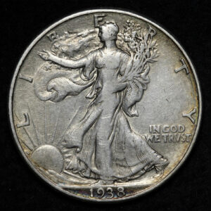 1938-D Walking Liberty Half Dollar