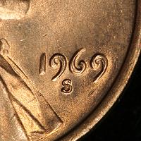 1969-S Doubled Die Lincoln Cent