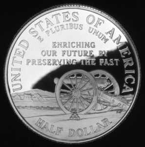 1995 Civil War Battlefield Half Dollar