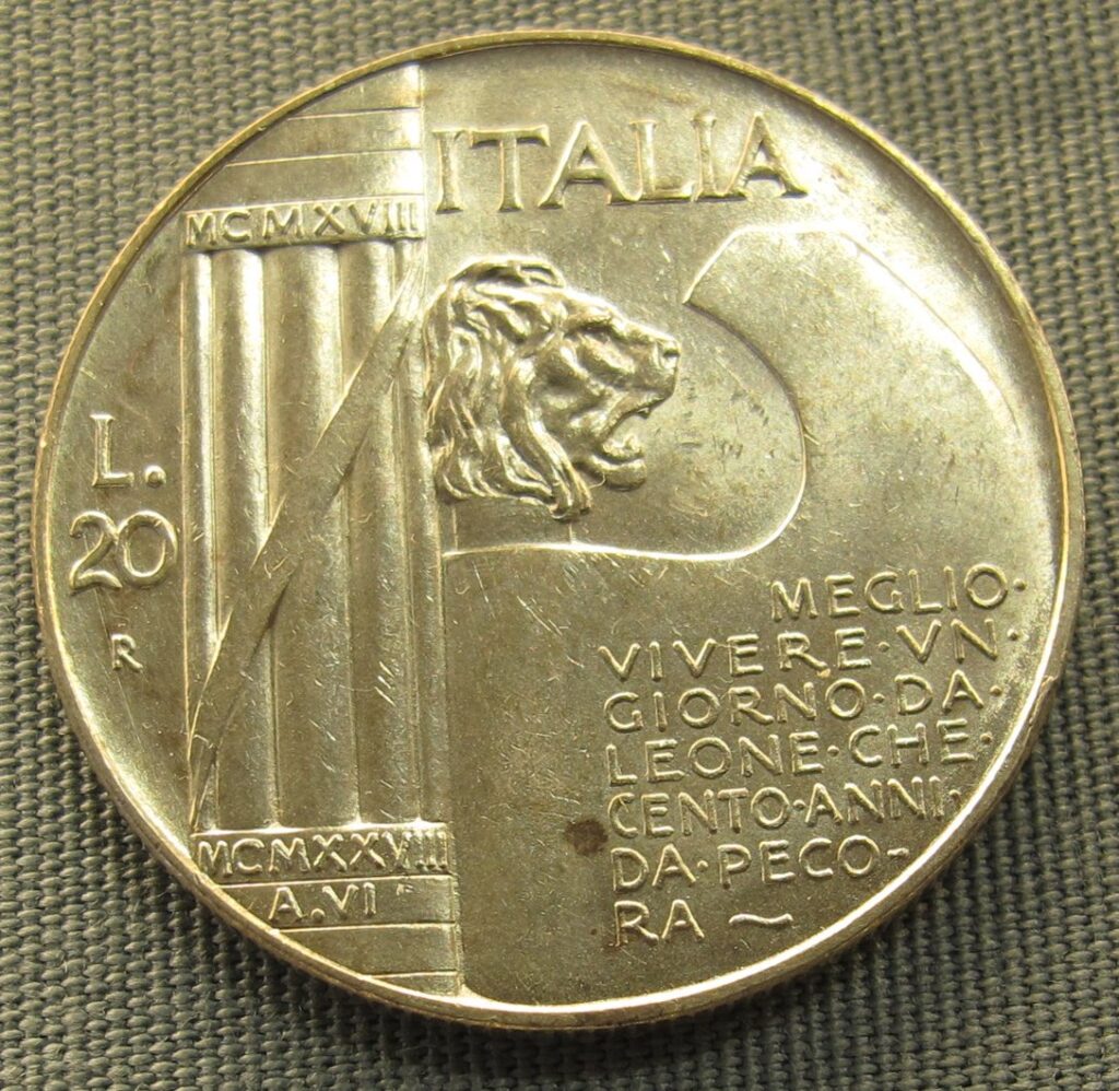 Italy 20 Lire Gold “Marengo” (1861–1927)