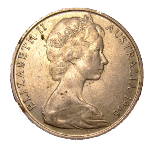 1966 Round 50 Cent