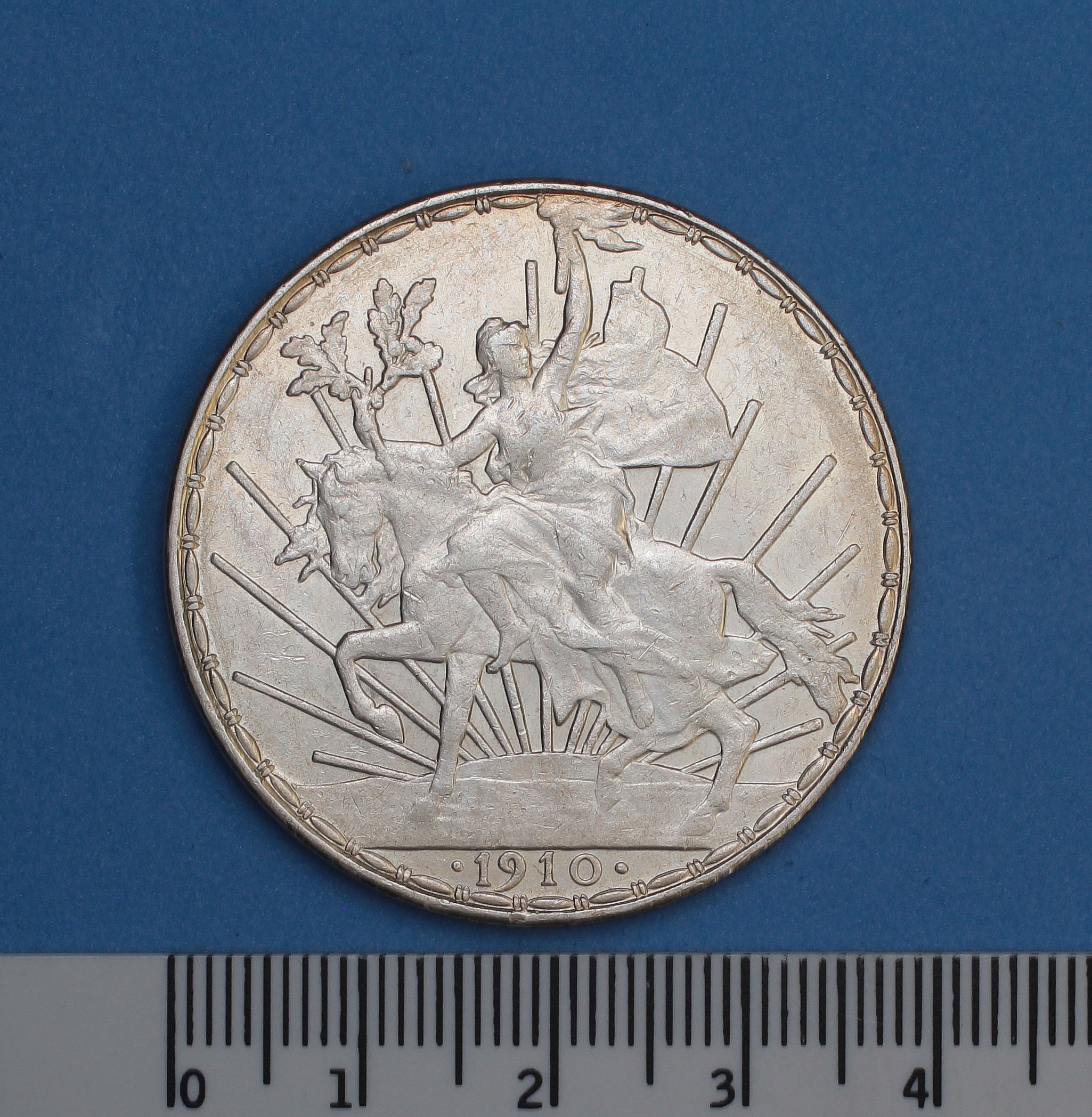 1910 Mexico Peso — Caballito
