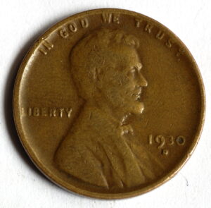 1943 Copper (Bronze) Lincoln Cent