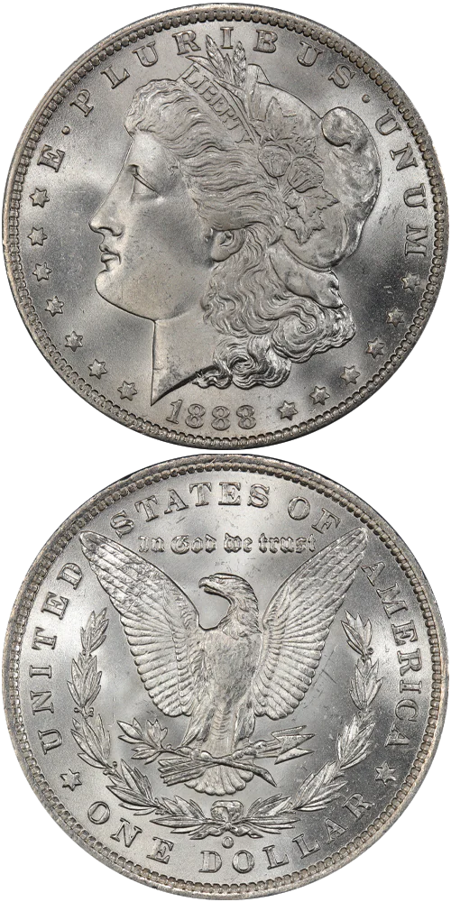 Read a Morgan dollar from photographs