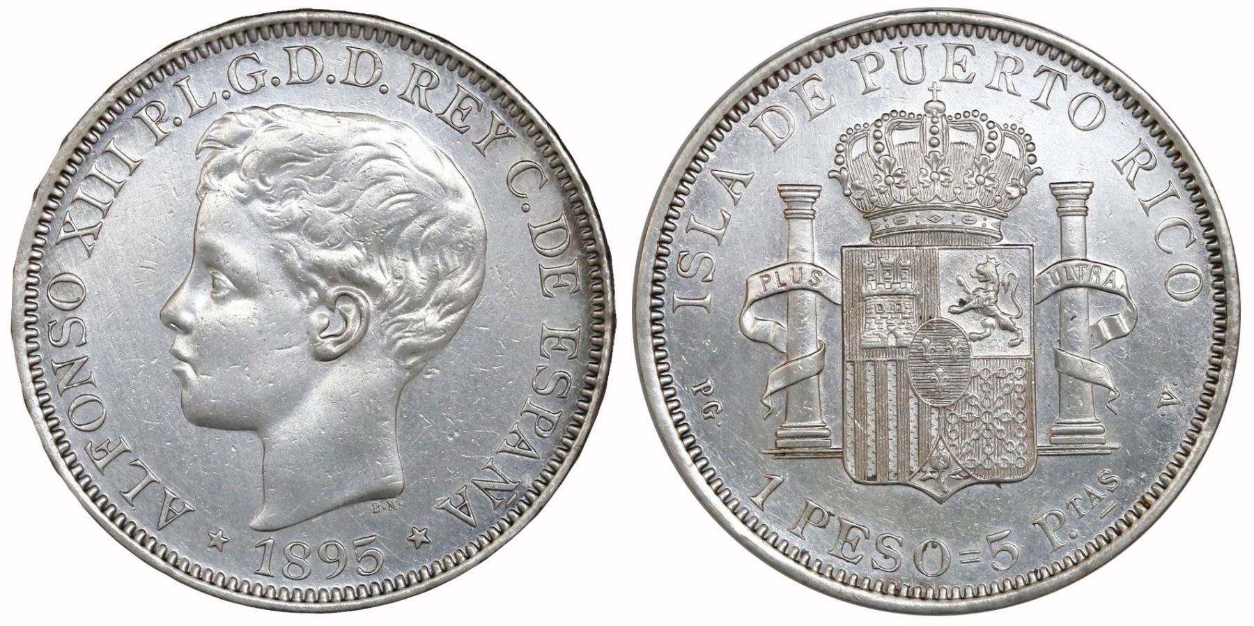 A core path through Puerto Rico coinage