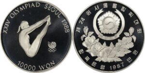 1988 Seoul Olympics Commemorative Coins (1986–1988)