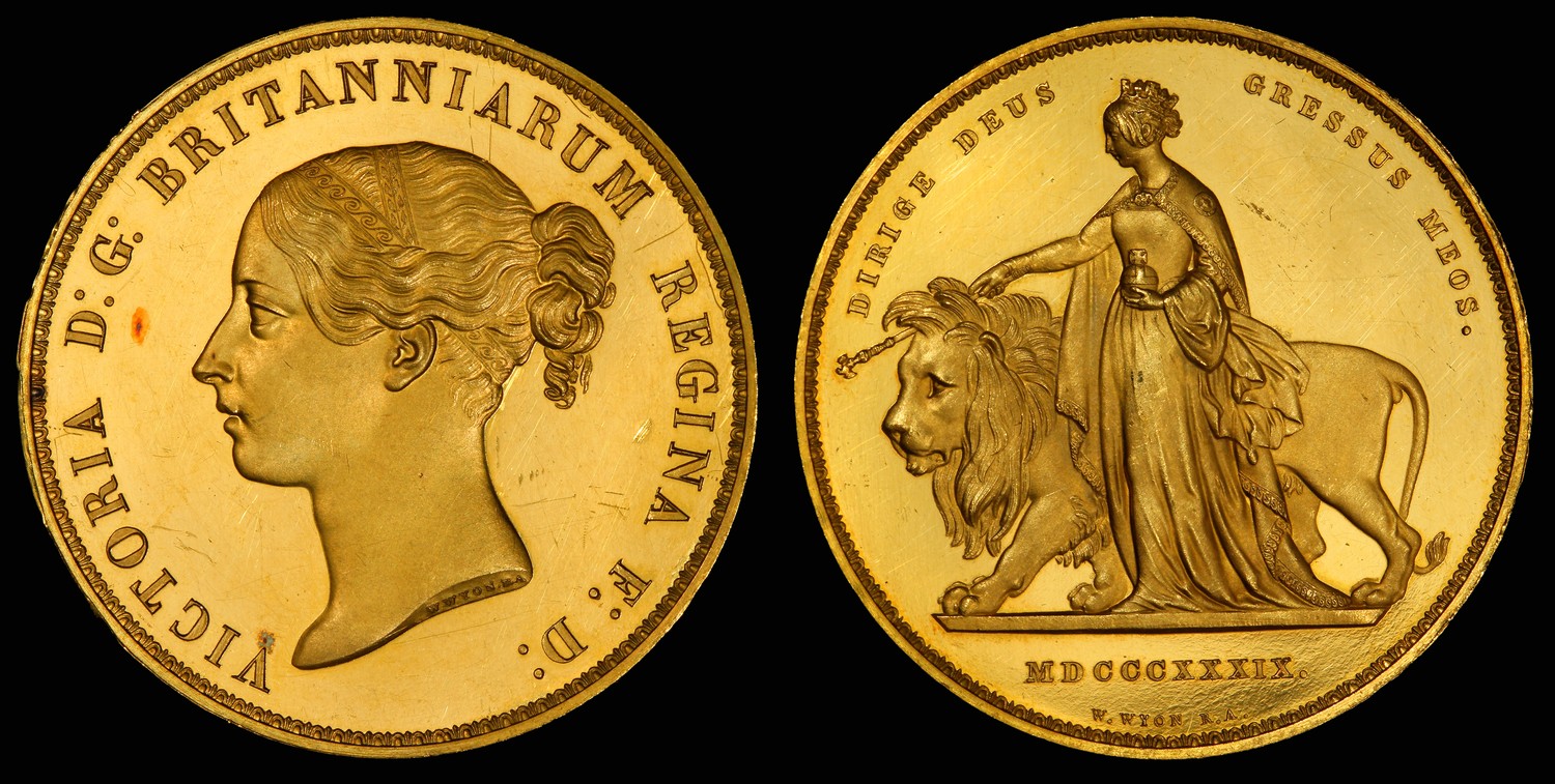 1839 Una and the Lion £5